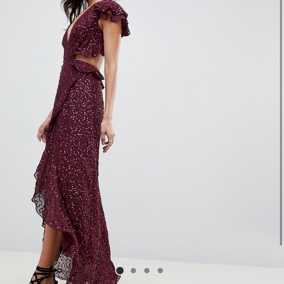 ASOS prom dress 👗 💕✨❤️ - Picture 4 of 4